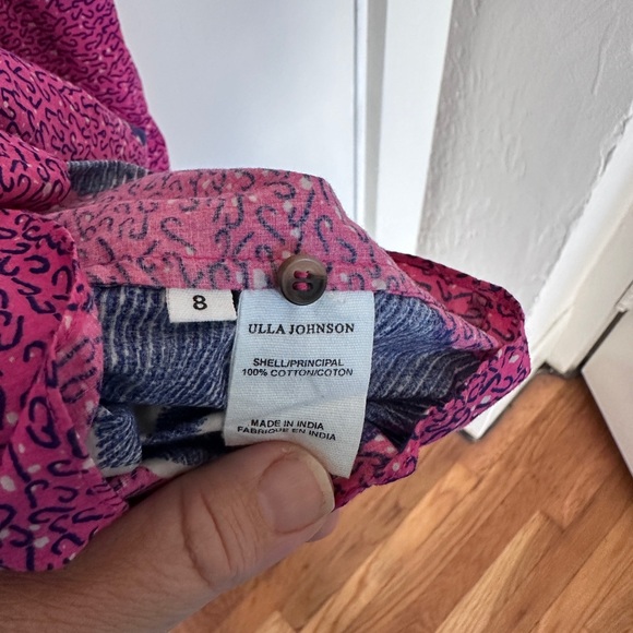 Ulla Johnson Tilda Top - Fuschia - Picture 5 of 10